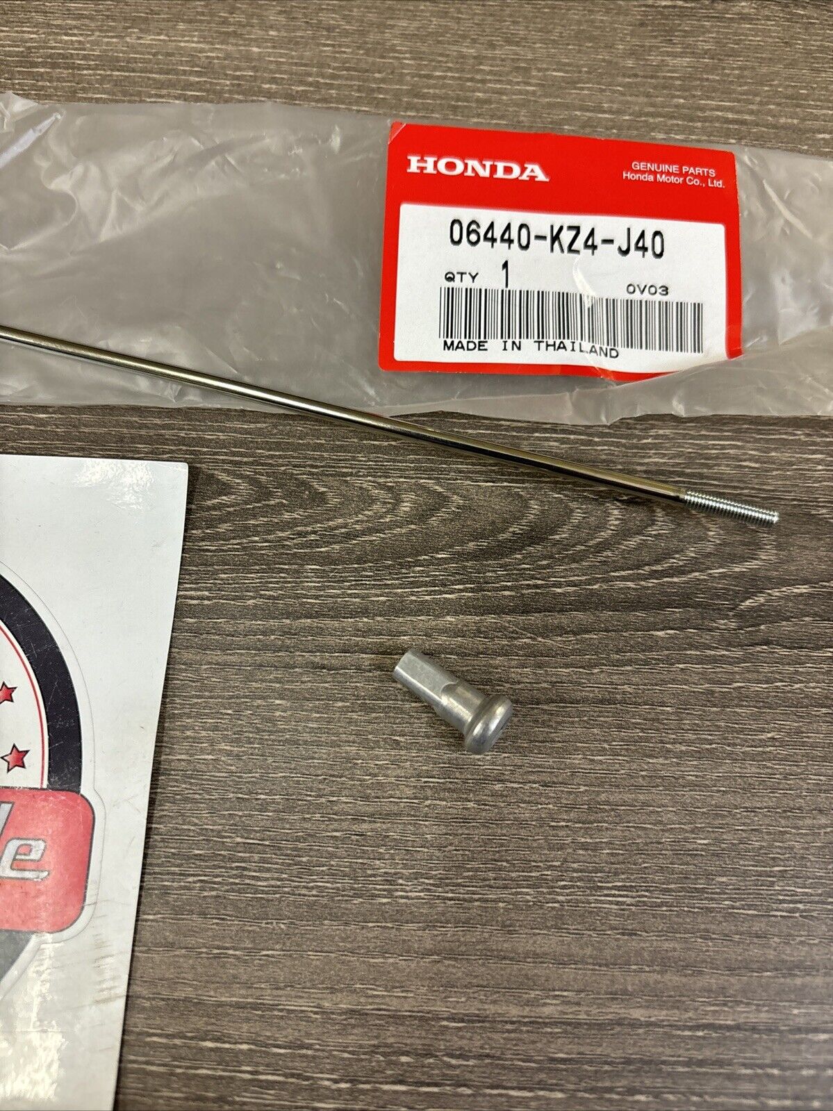 NOS Honda CR125R CR250R CRF250R CRF250X FRONT SPOKE SET 06440-KZ4-J40 H136