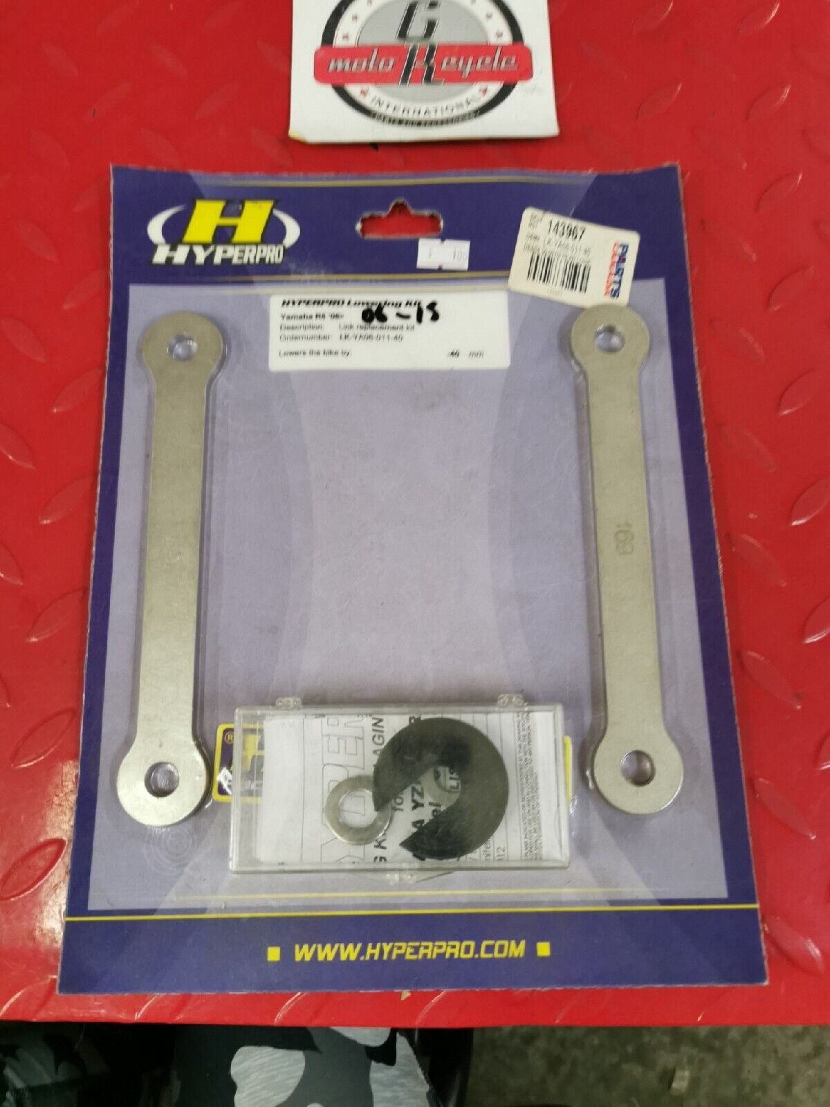 NOS HYPERPRO YAMAHA R6 2006 - 2015  Lowering Kit  lowers 40mm LK-YA06-011-40 J17
