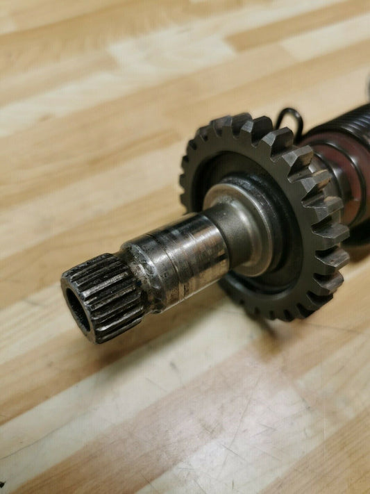 Suzuki RM125 1981 kickstarter kick starter spindle gear shaft spring 26211-40201