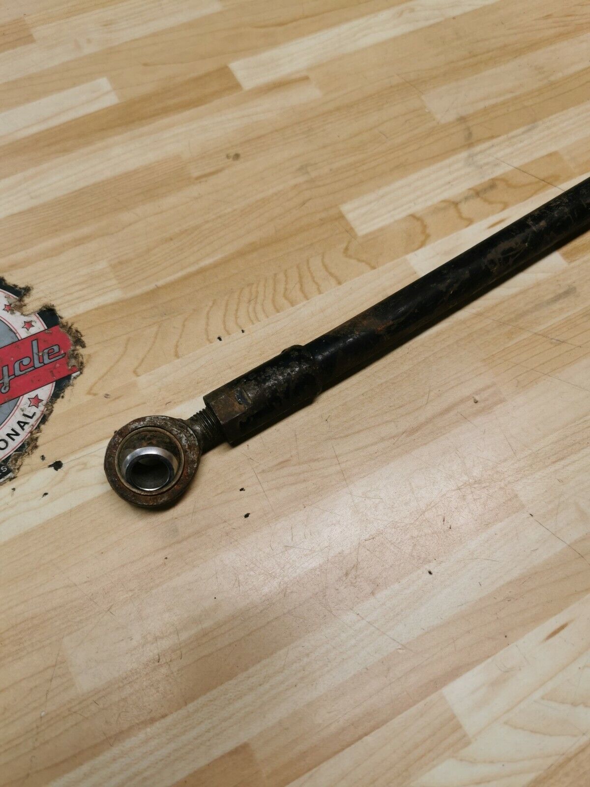 Kawasaki KDX175 1982 rear brake panel torque link arm stay rod bar arm 1980 1981