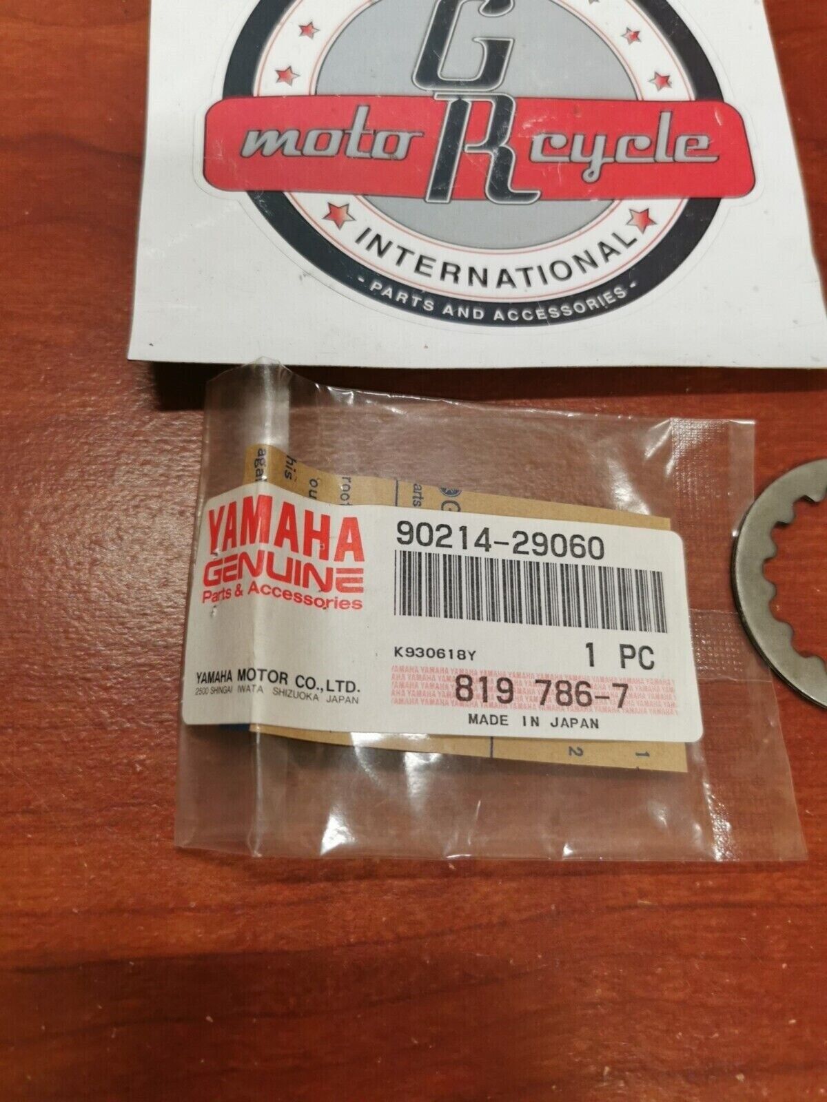 NOS Yamaha VK540 VT480 VX500 VX600 PZ480 PZ50 CLAW WASHER 90214-29060-00 Y100