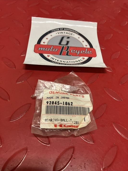NOS KAWASAKI BALL BEARING 92045-1062 K15
