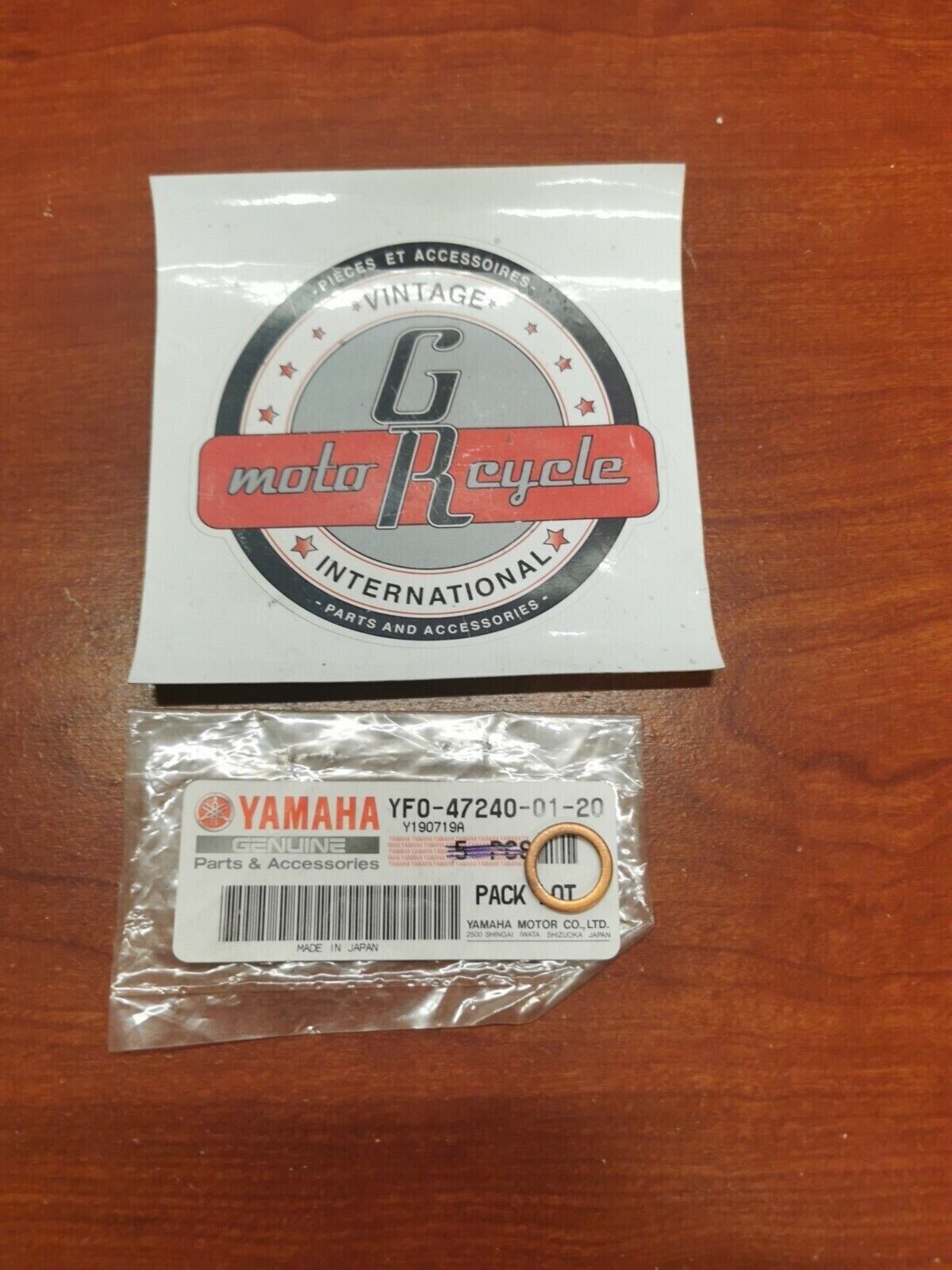 NOS Yamaha EF2500 YP30 YP20 EF3800 YG450 GASKET YF0-47240-01-20 Y82