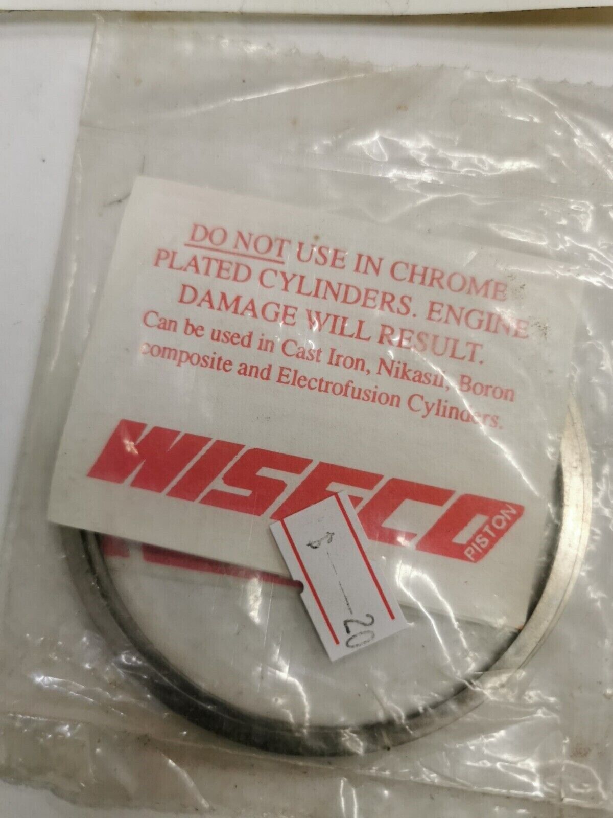 NOS WISECO YAMAHA VK540 SR540 RINGS SET 2884CD J20