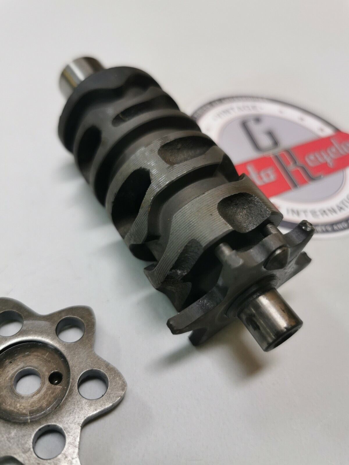 Honda XL250R 1984 transmission gearshift gear shift drum cam arm stopper lever 2