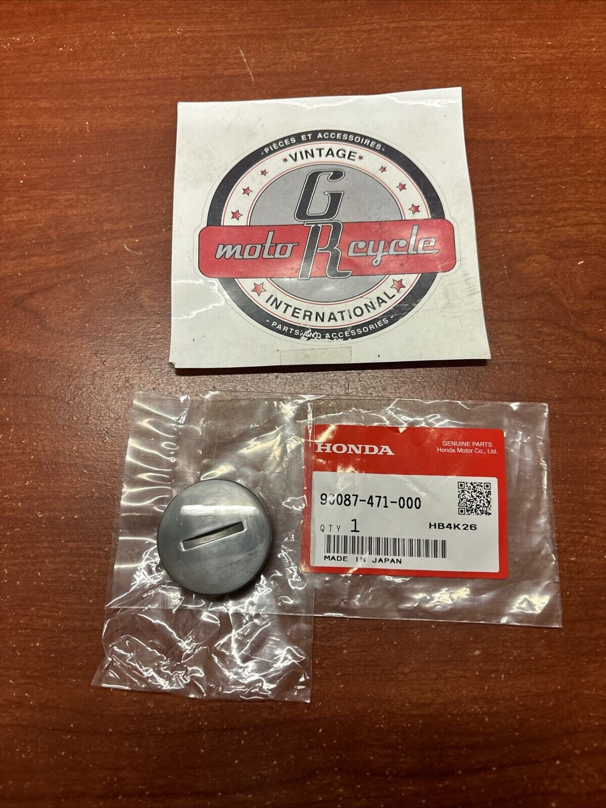NOS Honda CA125 CA250T CB125T CB250 CM125 CMX250C CAP 30MM 90087-471-000 H183