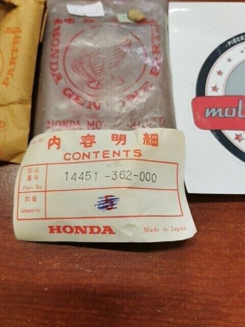 NOS Honda XL175 K0 - K3 VALVE ROCKER ARM SHAFT 14451-362-000 H97