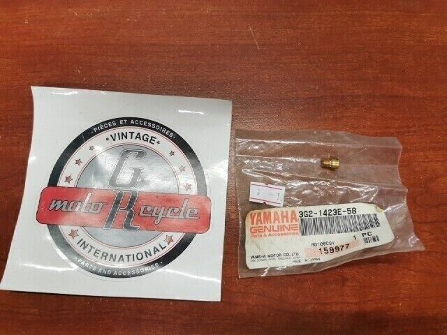 NOS Yamaha MM600 MM700 SRX700 SX600 VX500 MAIN JET (#146.3) 3G2-1423E-58-00 Y103