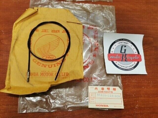 NOS Honda SPEEDOMETER INNER CABLE 44831-118-810 SUB 44831-GF4-000 44831-011- H98