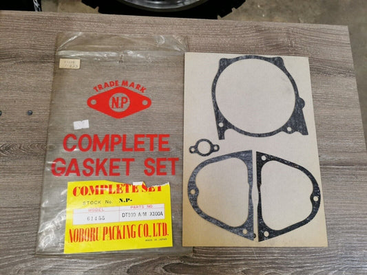 NOS NOBORU NP DT100 X100A INCOMPLETE  GASKET KIT SET MODEL 61455 J46