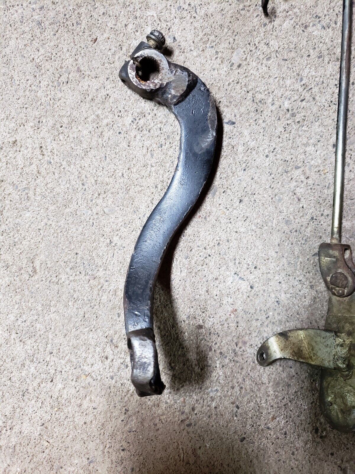 Honda CT125 1977 rear brake lever arm rod XL125 43451-355-000 46500-382-670ZA