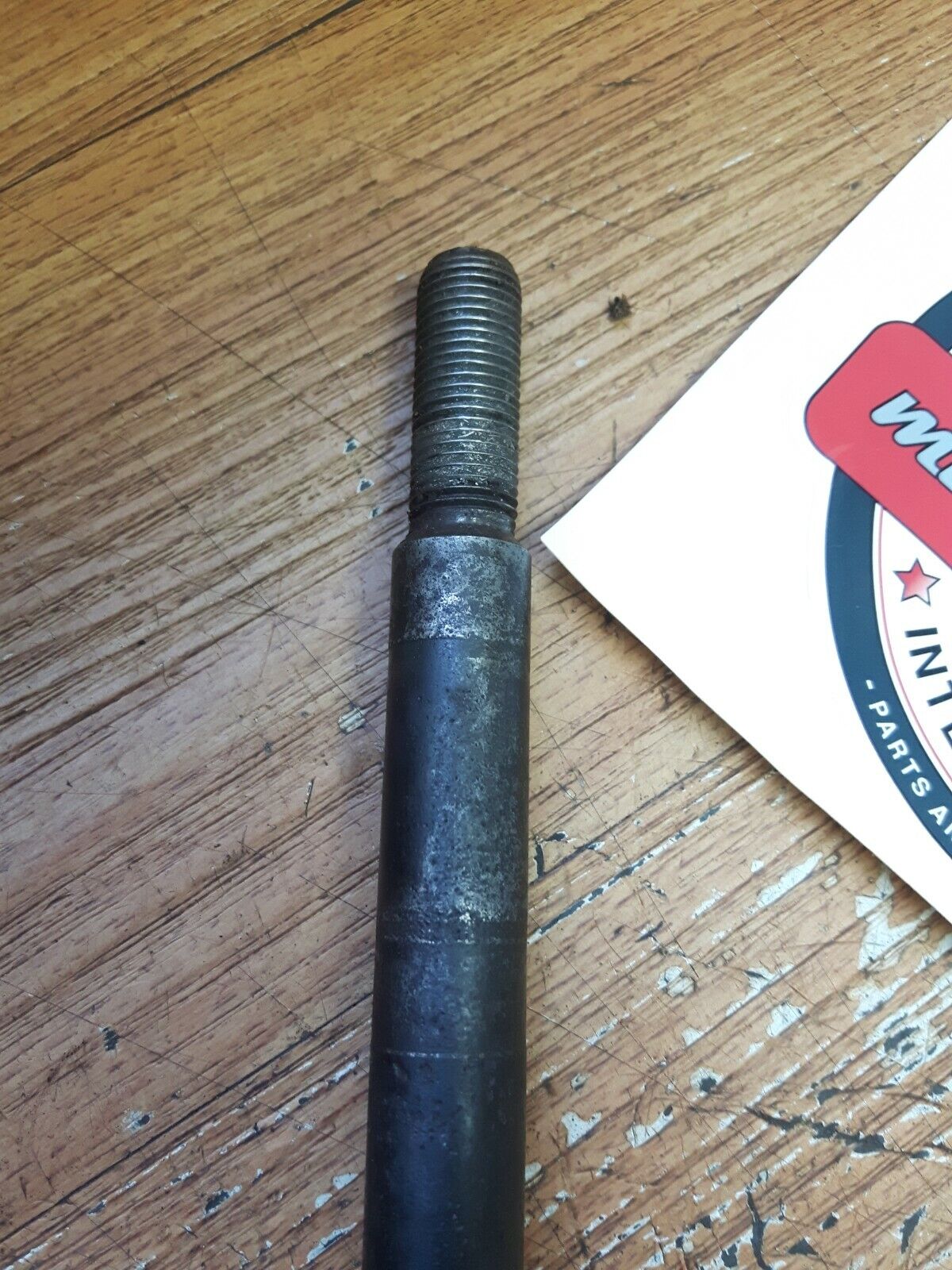 Honda XL250R 1984 front wheel axle bolt XR200R 1981 - 1987 44301-KB7-910 ..