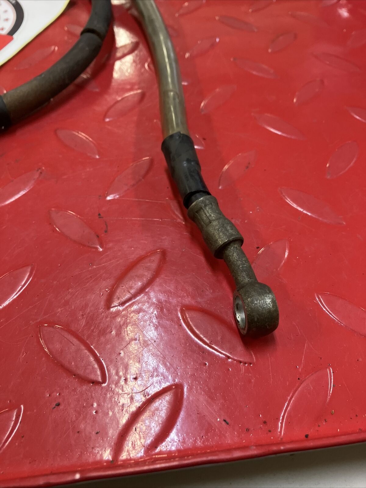 Honda CR250R 1984 front brake hose line CR500R