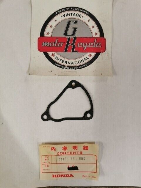 NOS HONDA MR175 ELSINORE 1974 - 1977 GASKET POINTS COVER 11495-361-000 H100