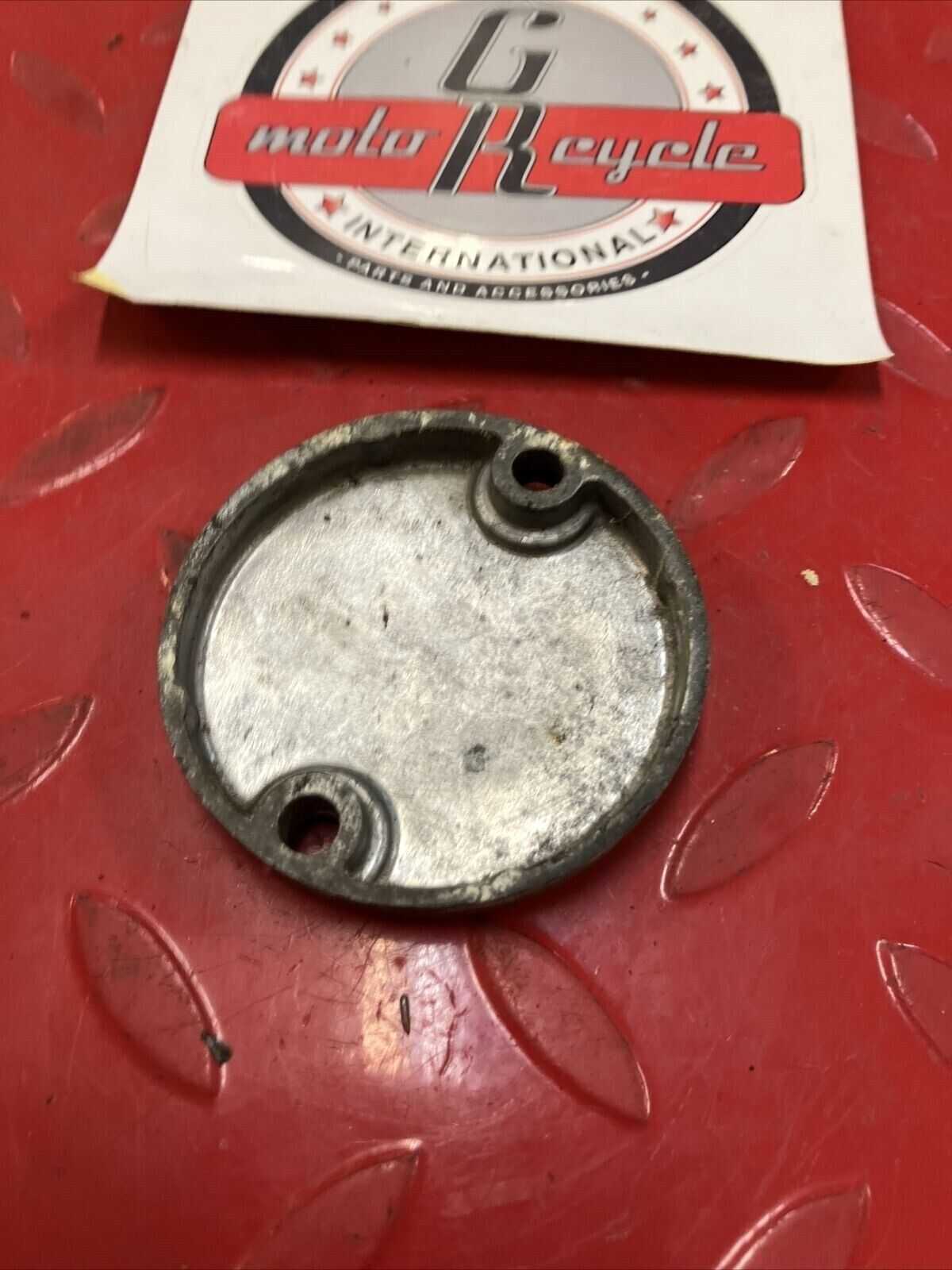 Yamaha RD400 1977 clutch adjuster cover cap