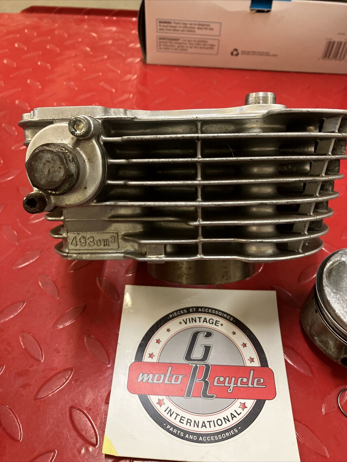 NOS Yamaha XV500 Virago 500 1983 1984 Cylinder jug barrel piston 2