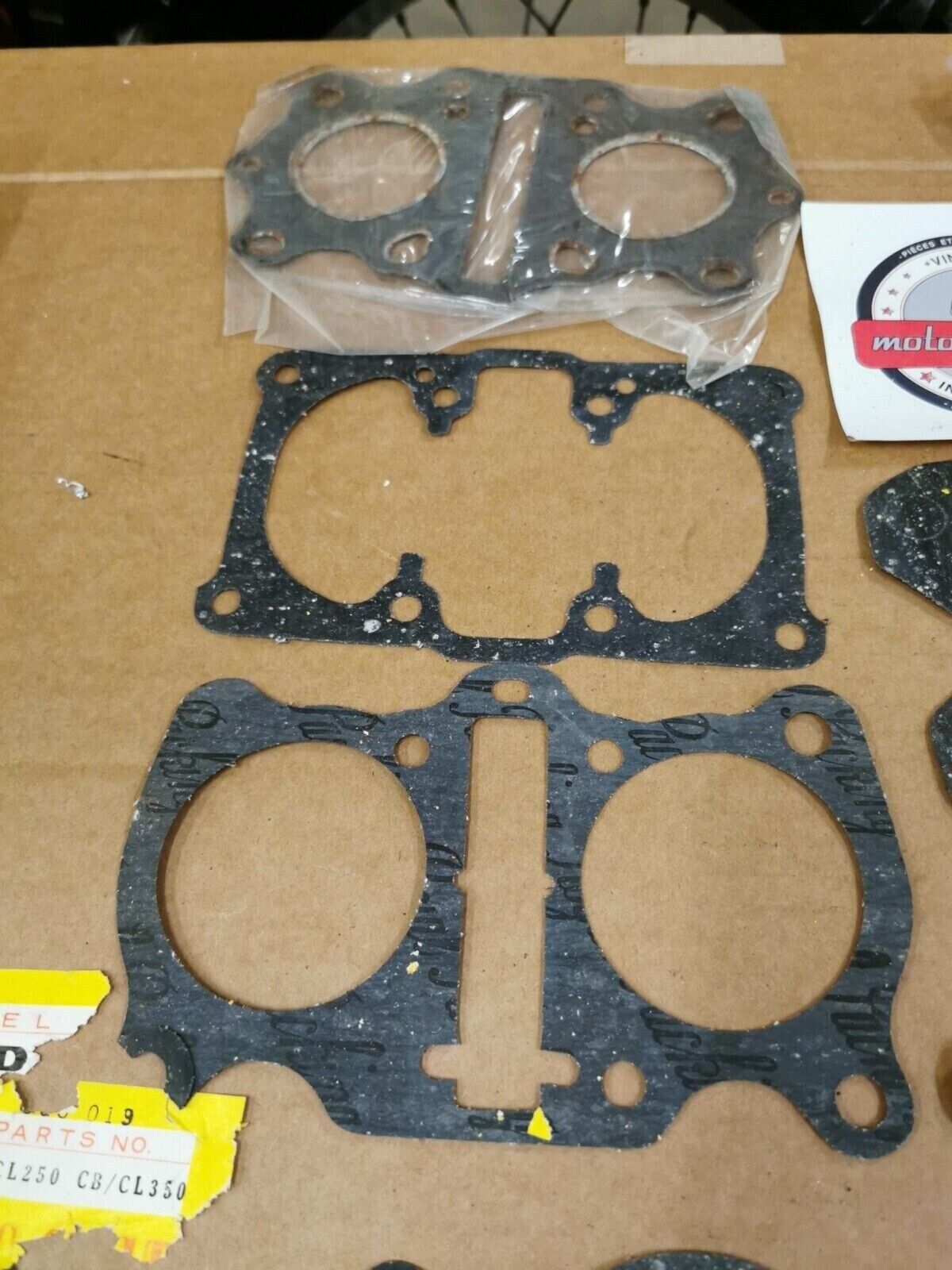 NOS TRADE MARK HONDA CB250 CL250 CB350 CL350 GASKET KIT INCOMPLETE  J49