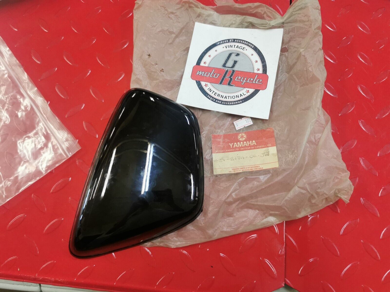 NOS YAMAHA Side Cover assembly 1997 VIRAGO SPECIAL XV1100 42X-21721-00-JW  Y13