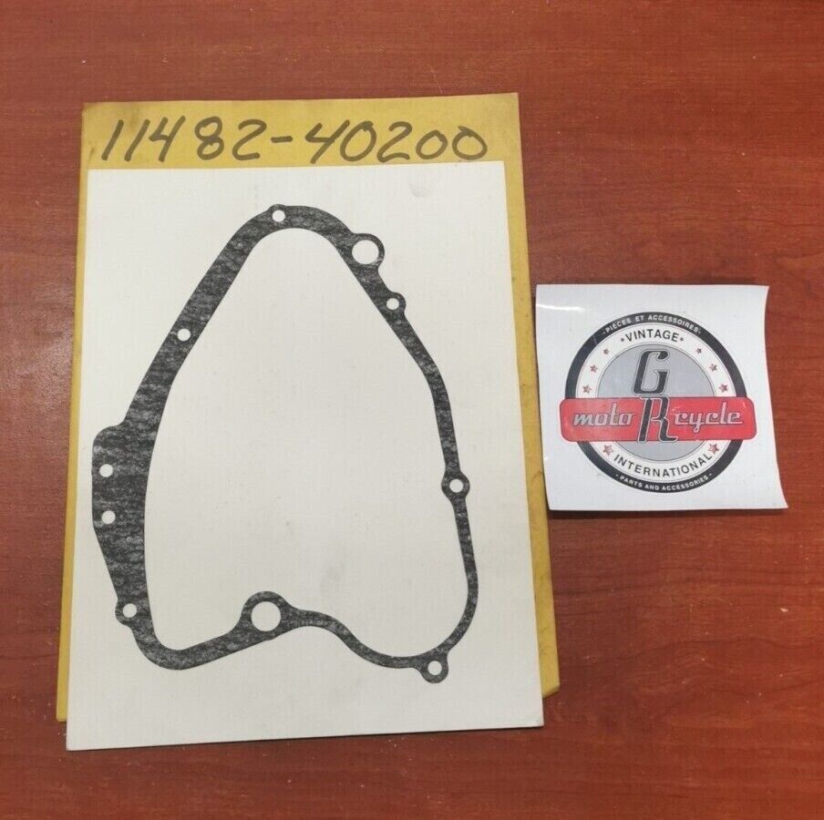 NOS Suzuki RM100 RM125 CRANKCASE CLUTCH COVER GASKET 11482-40200-H17 S15