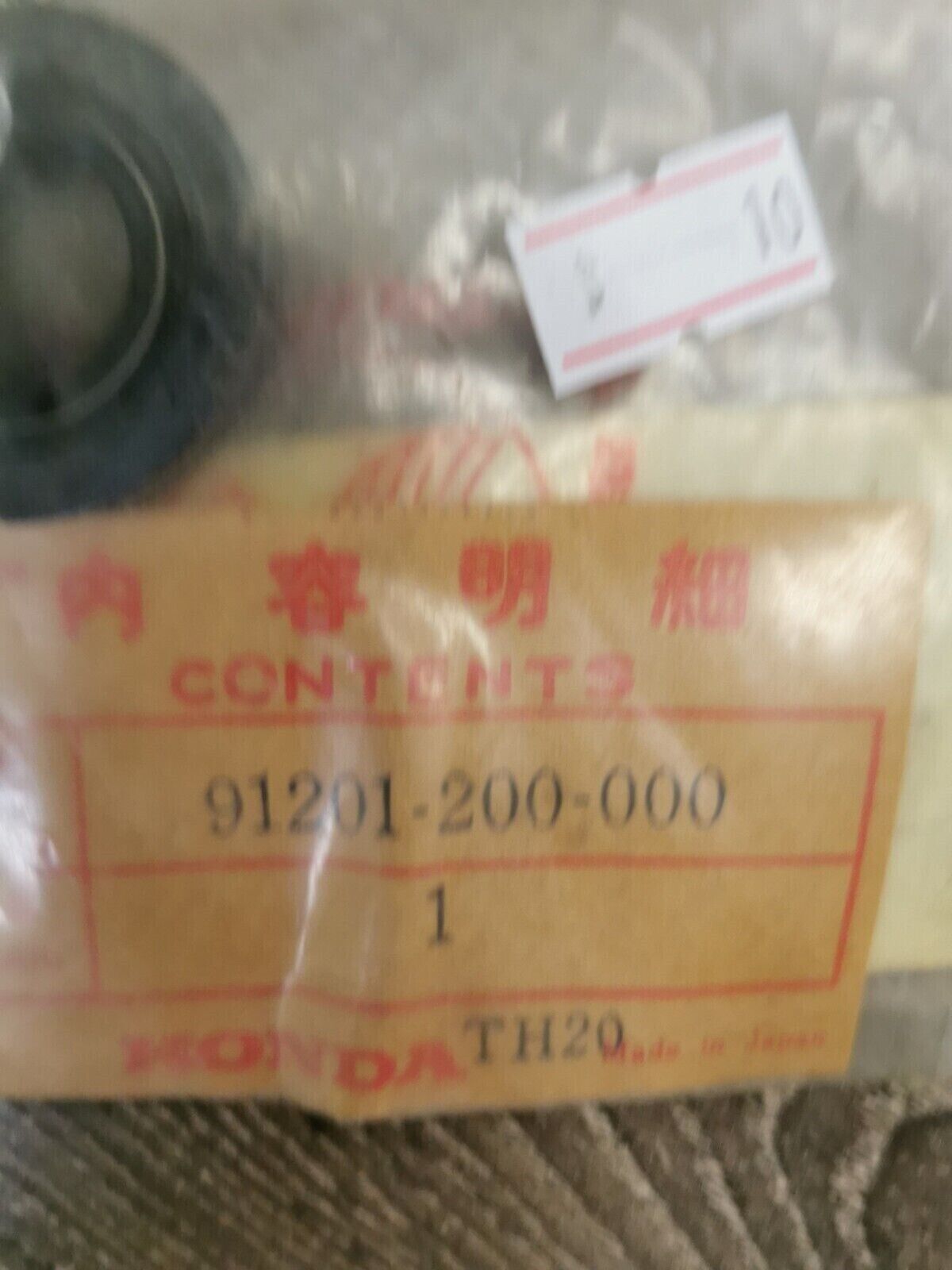 NOS HONDA CB92 SEAL BREATHER  91201-200-000  H59