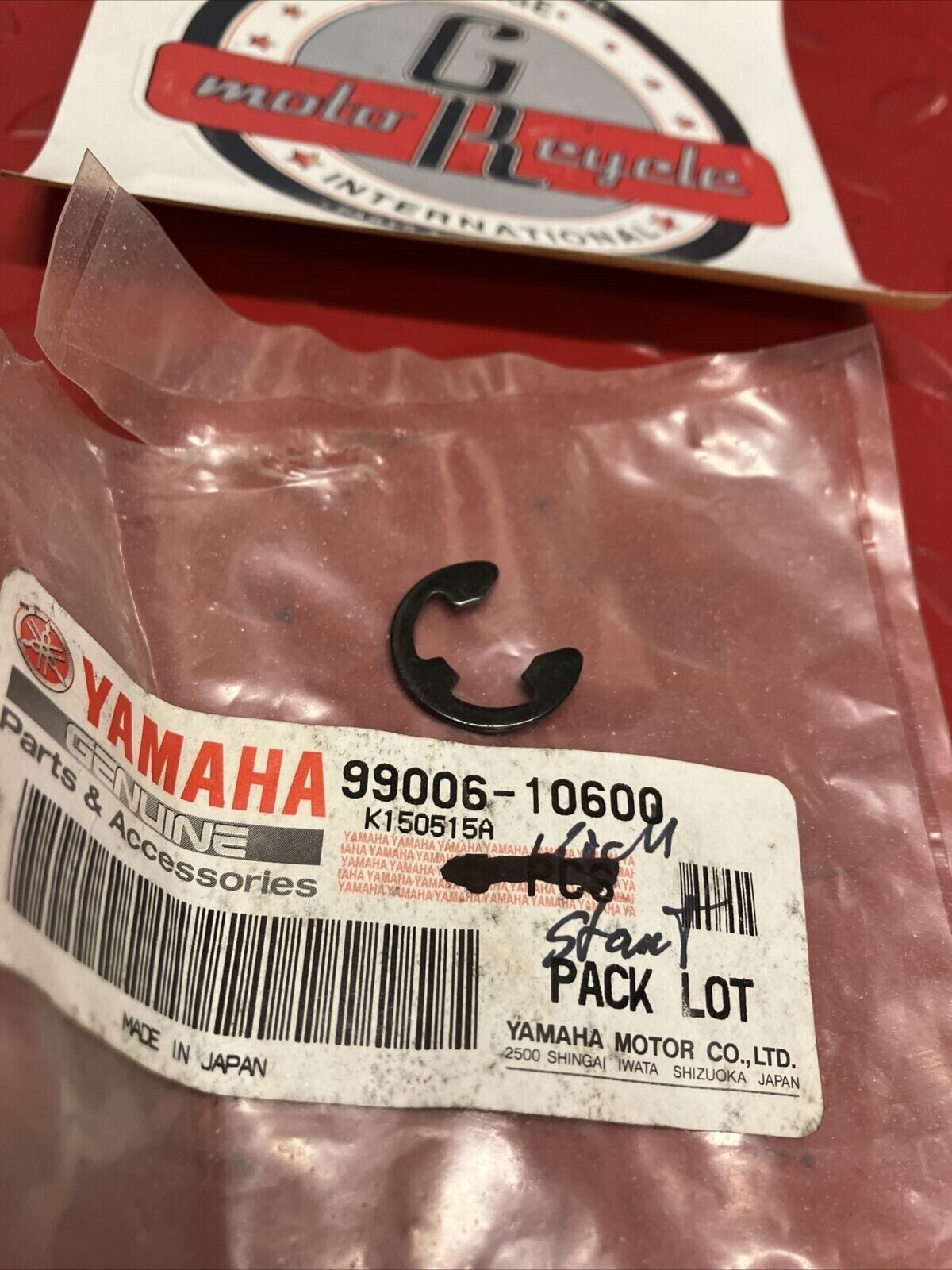 NOS YAMAHA CIRCLIP 99006-10600 Y61