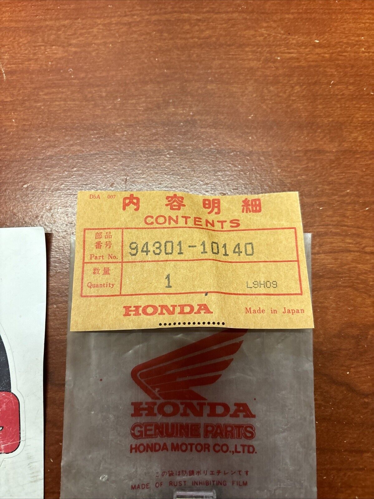 NEW NOS Honda ATC110 ATC200 ATC70 C50 C70 C90 KNOCK PIN 10X14 94301-10140 H155