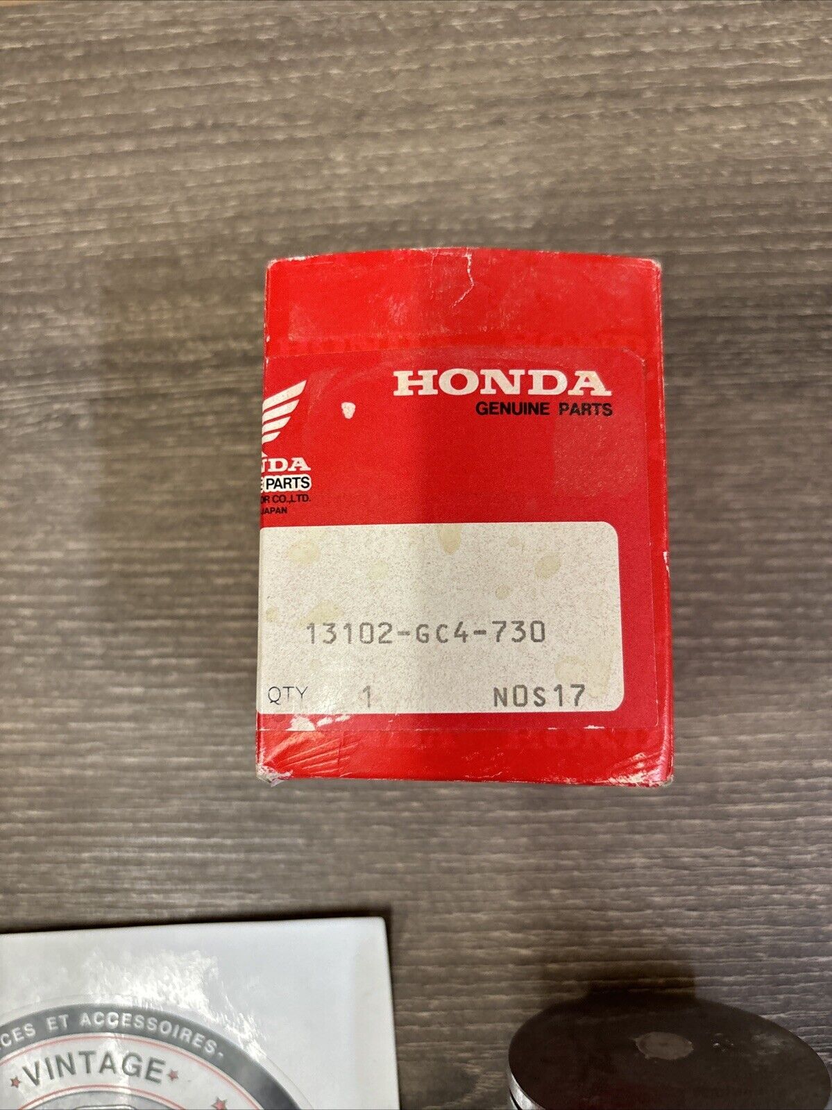 NOS Honda 1984 CR80R PISTON O/S 0.25 13102-GC4-730 H137