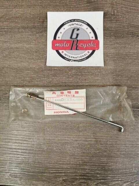 NOS HONDA CR250R CR450R XR250R XR500R 1982 SPOKE SET  B8X198 446D0-KA4-000 H76