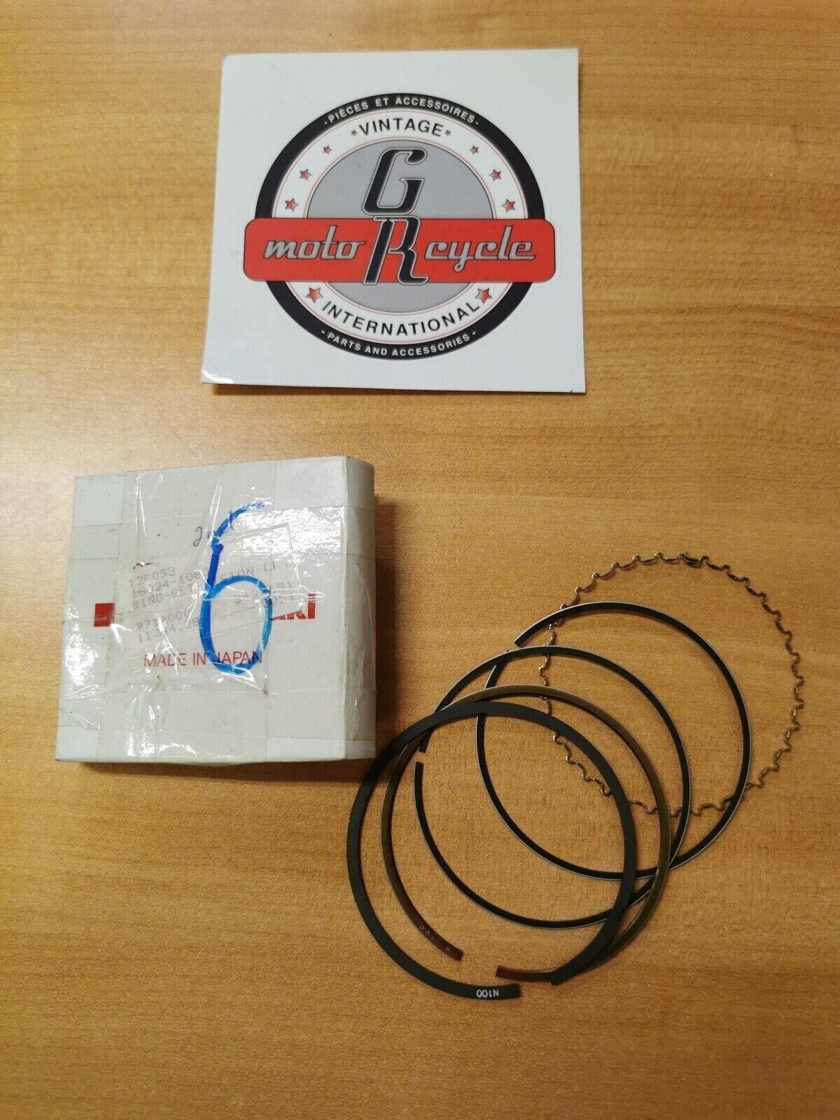 NOS KAWASAKI KLF300 KVF300 KEF300 OVERSIZED PISTON RING SET 13024-1080 K6