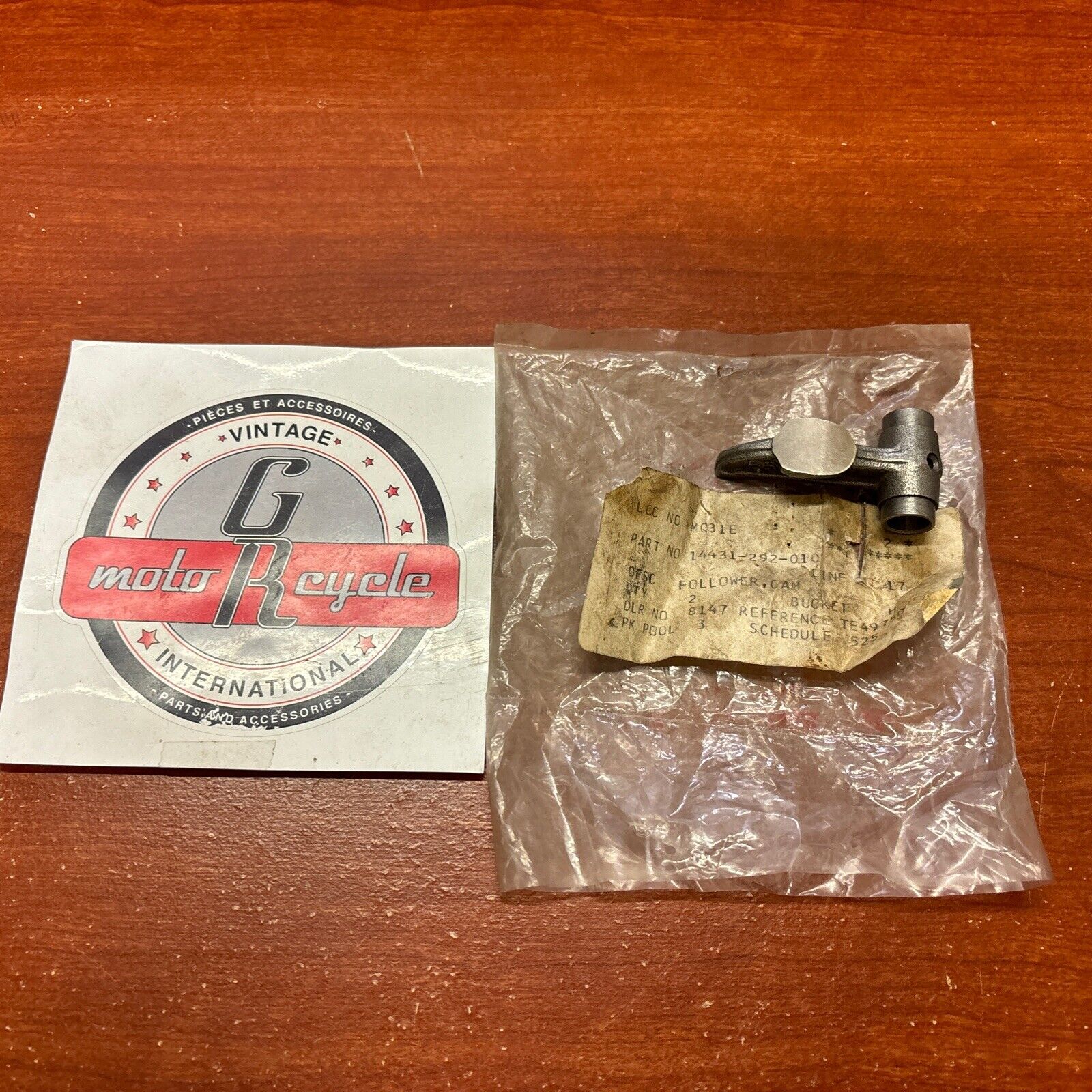 NOS Honda CB450 K0-K7 CB500T CL450 K0-K6 CAM FOLLOWER 14431-292-010 H165