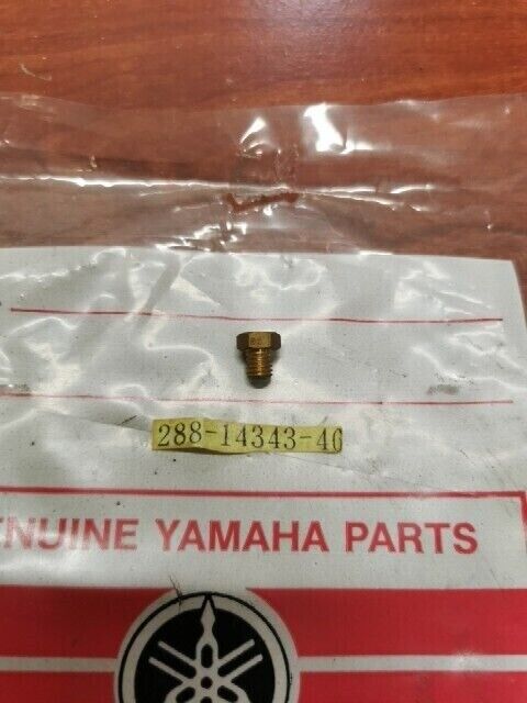 NOS Yamaha DT50MX GT1 GT80 GTM80X GTMX MX80 MAIN JET #92 288-14343-46-00 Y123