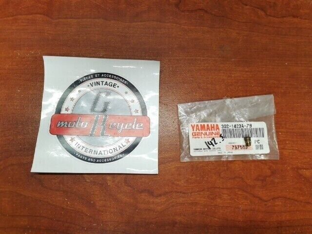 NOS Yamaha MM600 MM700 PZ500 SRX600 MAIN JET (#142.5) 3G2-1423A-79-00 Y105