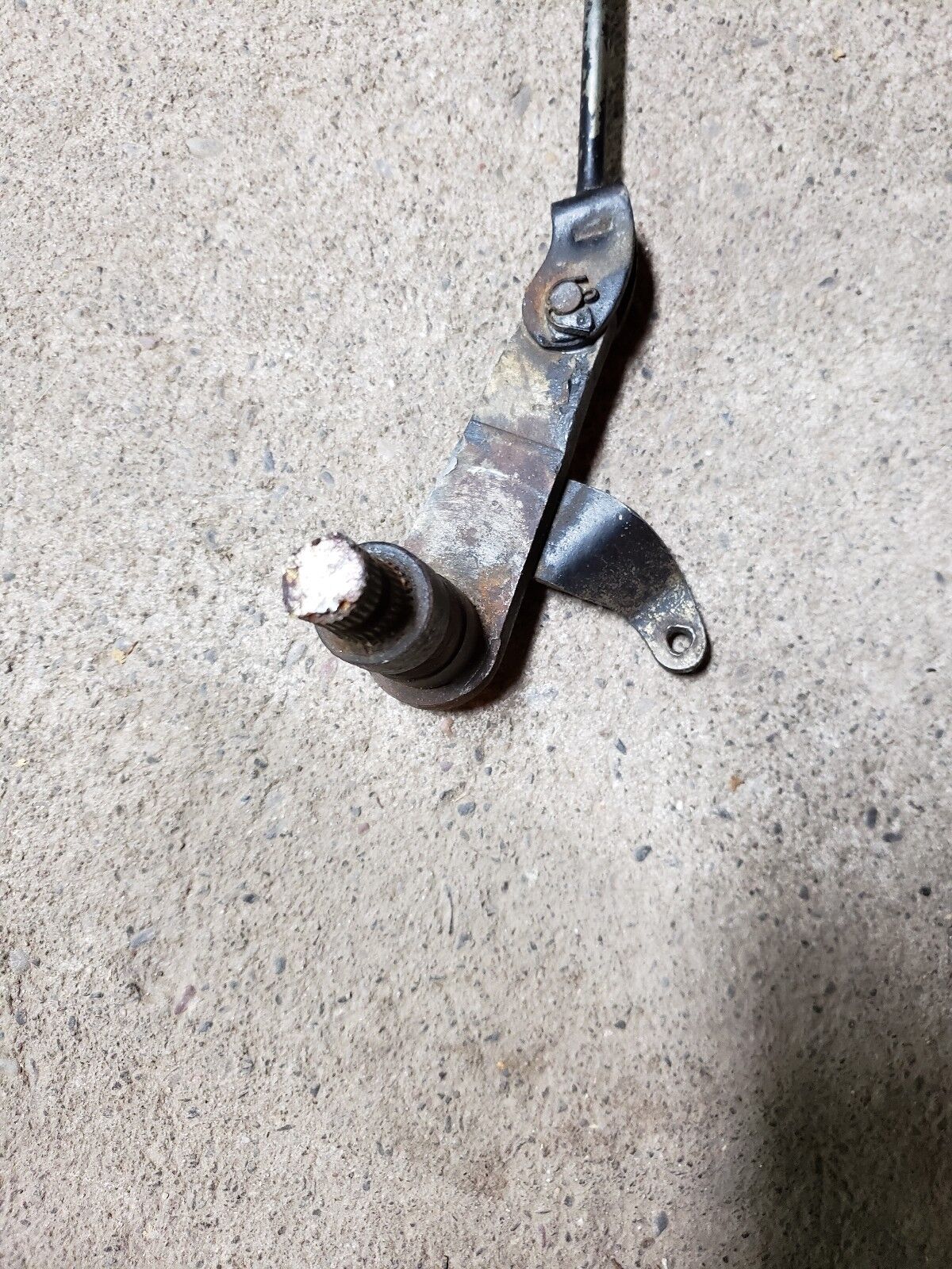 Honda CT125 1977 rear brake lever arm rod XL125 43451-355-000 46500-382-670ZA