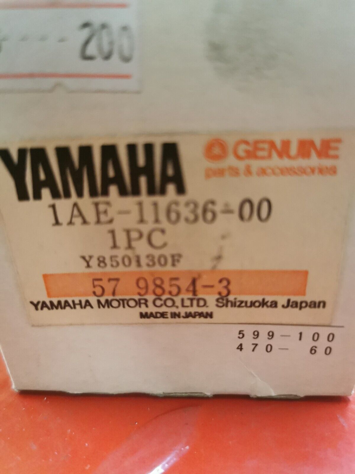 NOS Yamaha FZ750 PISTON (0.50MM O/S) 1AE-11636-00-00 Y17