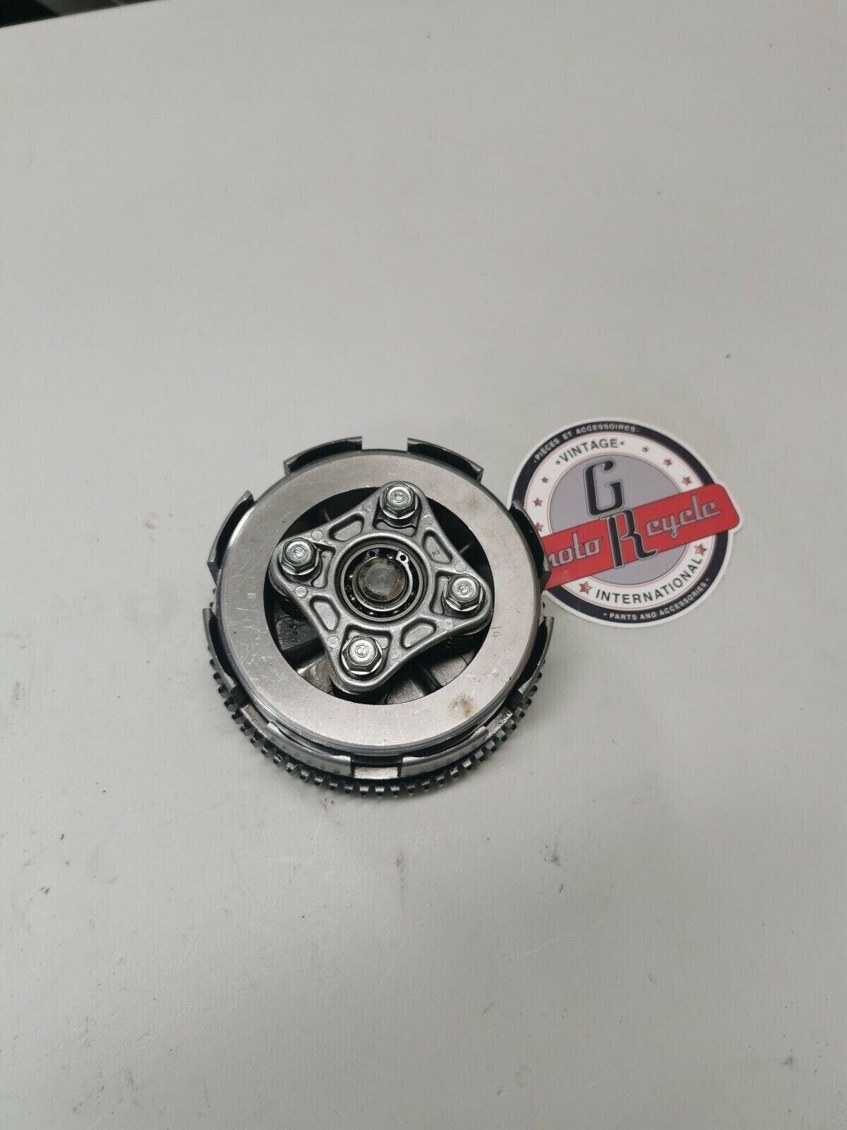Honda XL100S 1981 complete clutch basket hub pressure plate 22100-436-000