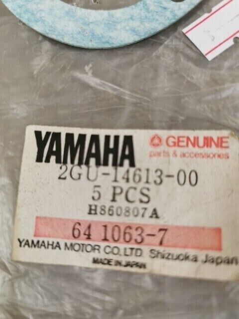 NOS YAMAHA BANSHEE YFZ350W 1988 - 2006 GASKET EXHAUST PIPE 2GU-14613-00-00 Y106