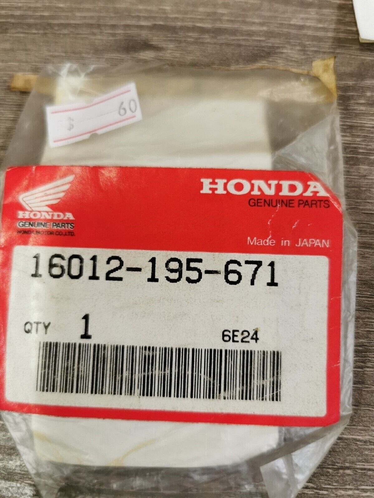 NEW NOS HONDA XL80S 1980 - 1985  NEEDLE SET JET 16012-195-671  H44