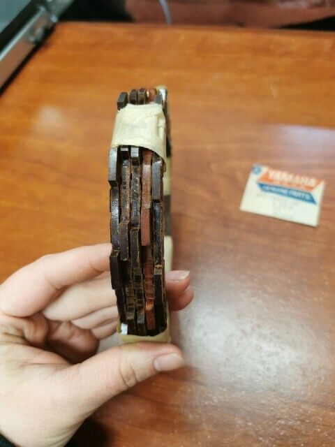 NOS Yamaha FRICTION PLATE QTY.5 437-16321-00 SUB 132-16321-00 132-16321-01 Y118