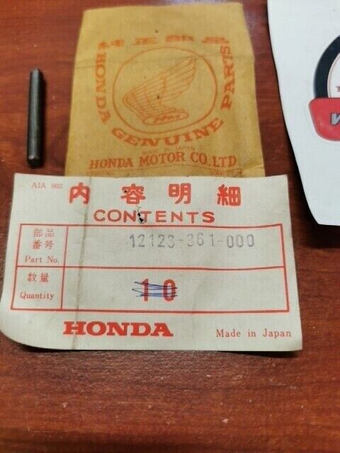 NOS Honda MT125 K0 K1 INSERT C BAR 12123-361-000 H93