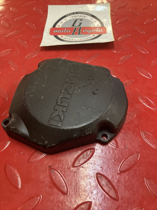 Suzuki RM125 1999 left crankcase stator cover 1998 - 2008