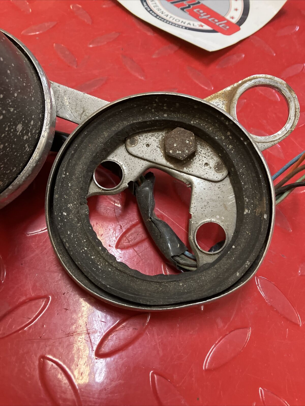 Honda SL350 tachometer tach meter bracket T