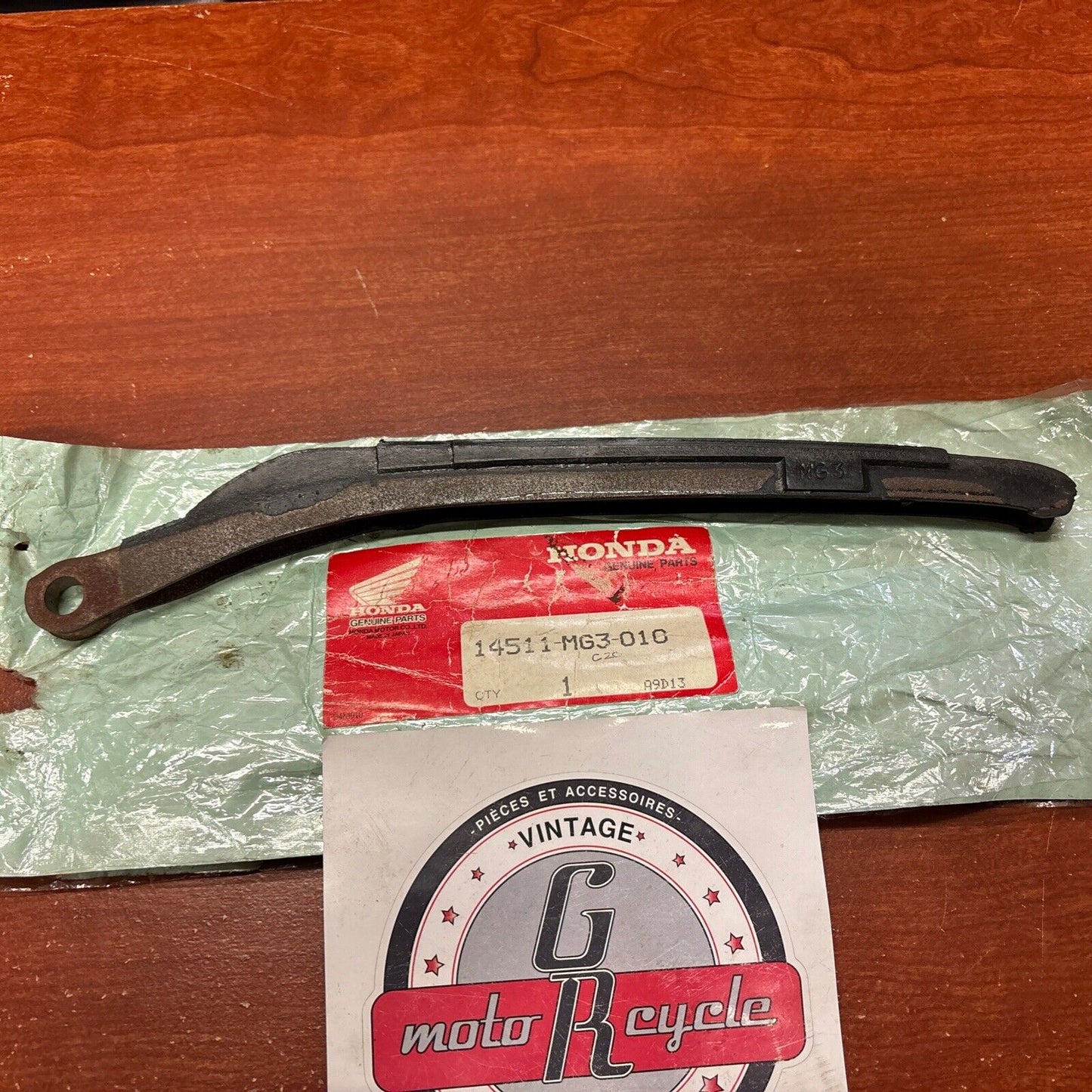 NOS Honda GB400 XBR500 XL600 XR500R XR600 CAM CHAIN TENSIONER 14511-MG3-010 H168