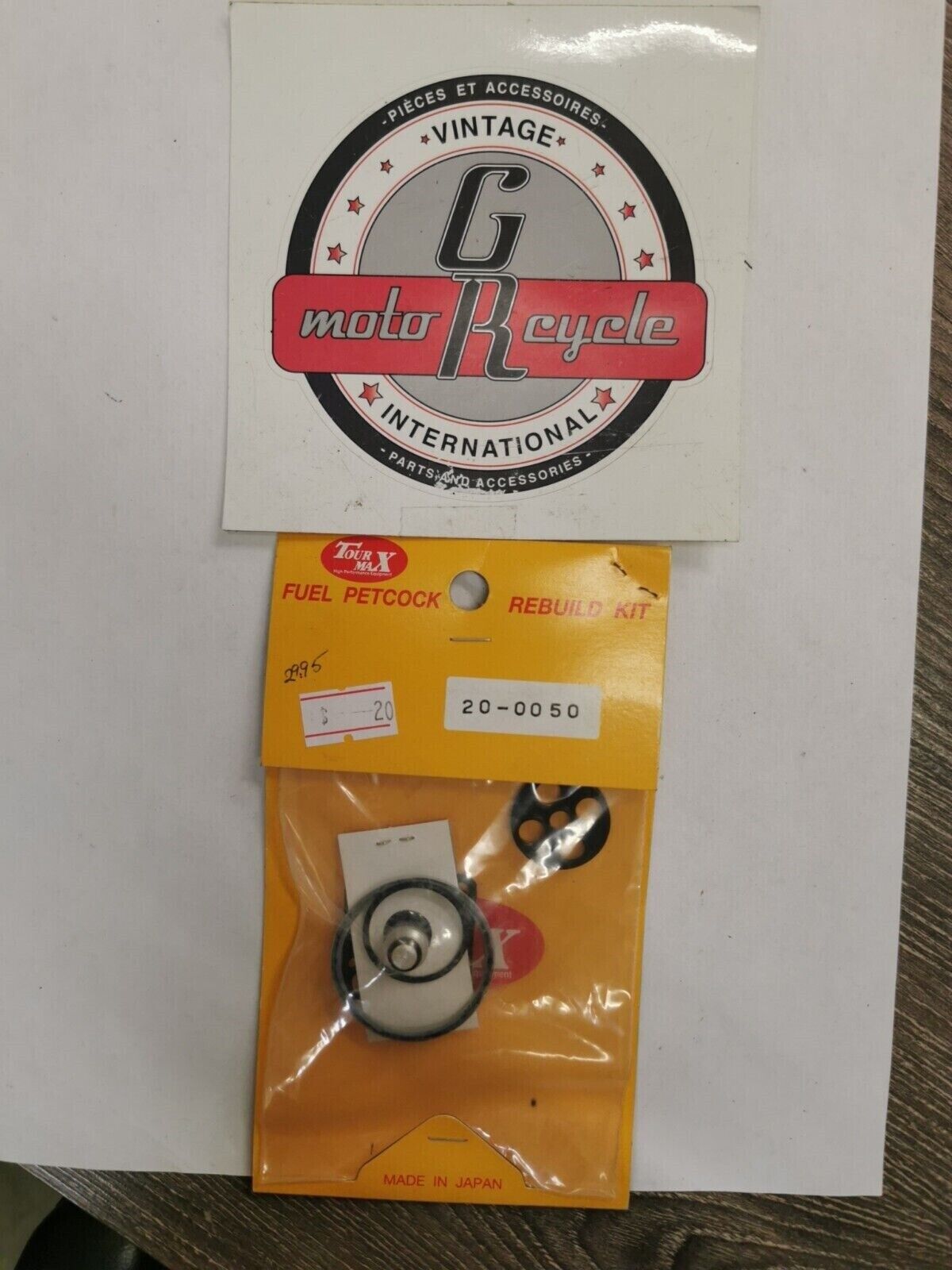 NOS TOURMAX Kawasaki EN450A EX500A EX500B Petcock Repair Kit 20-0050 J20