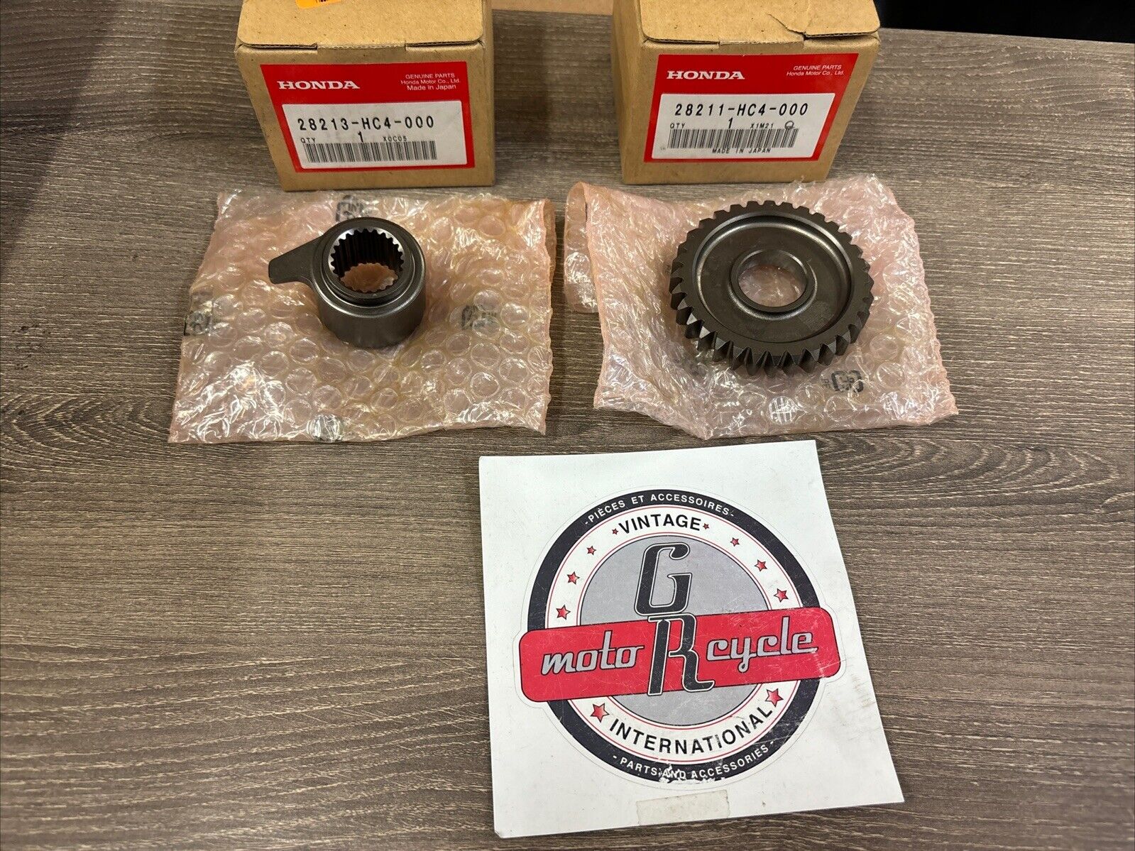 NOS Honda TRX300 KICK START PINION & RATCHET 28211-HC4-000 28213-HC4-000 H129