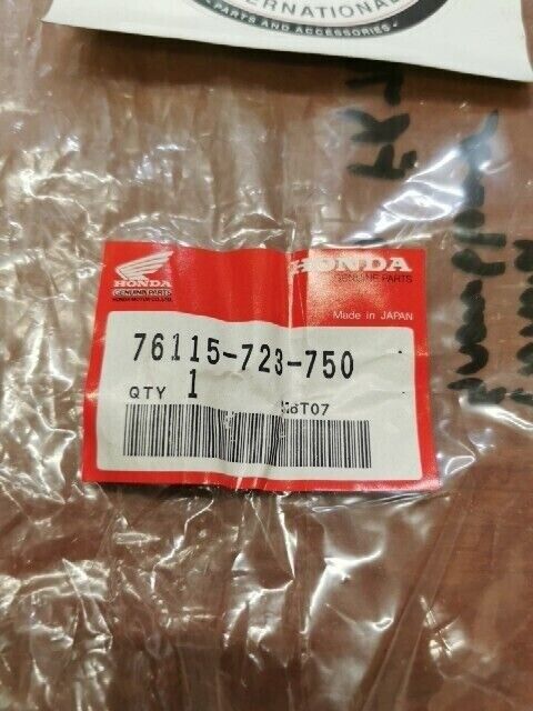 NOS Honda FR600 FR700 ROTARY EXTENSION COVER 76115-723-750 H90