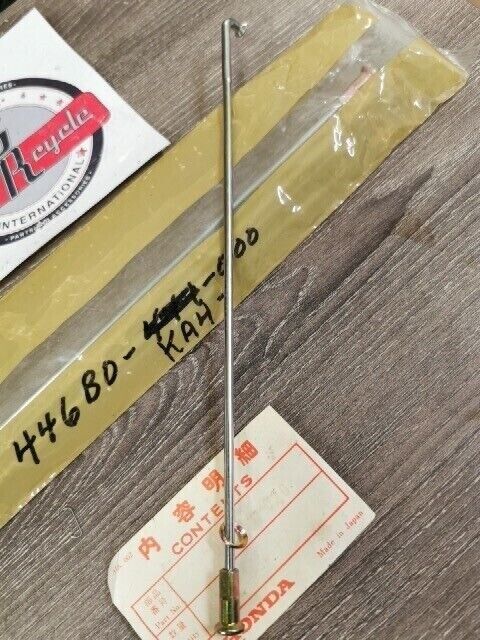 NOS HONDA CR250R CR450R XR250R 1981 1982 FRONT SPOKE B8X198 5  446B0-KA4-000 H76