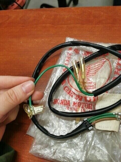 NOS Honda 1984 - 1987 XL250R TAILLIGHT SUB CABLE 32200-KL4-000 H107