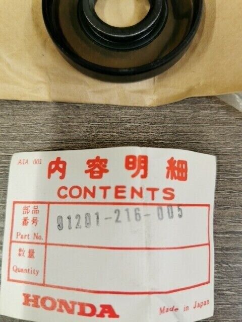 NOS HONDA CA175 1968 1969 CB160 CB200 CB200T OIL SEAL 20X52X9 91201-216-005 H92