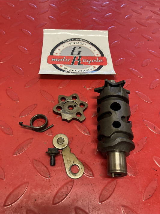 Honda XL350R 1986 transmission gearshift gear shift drum cam