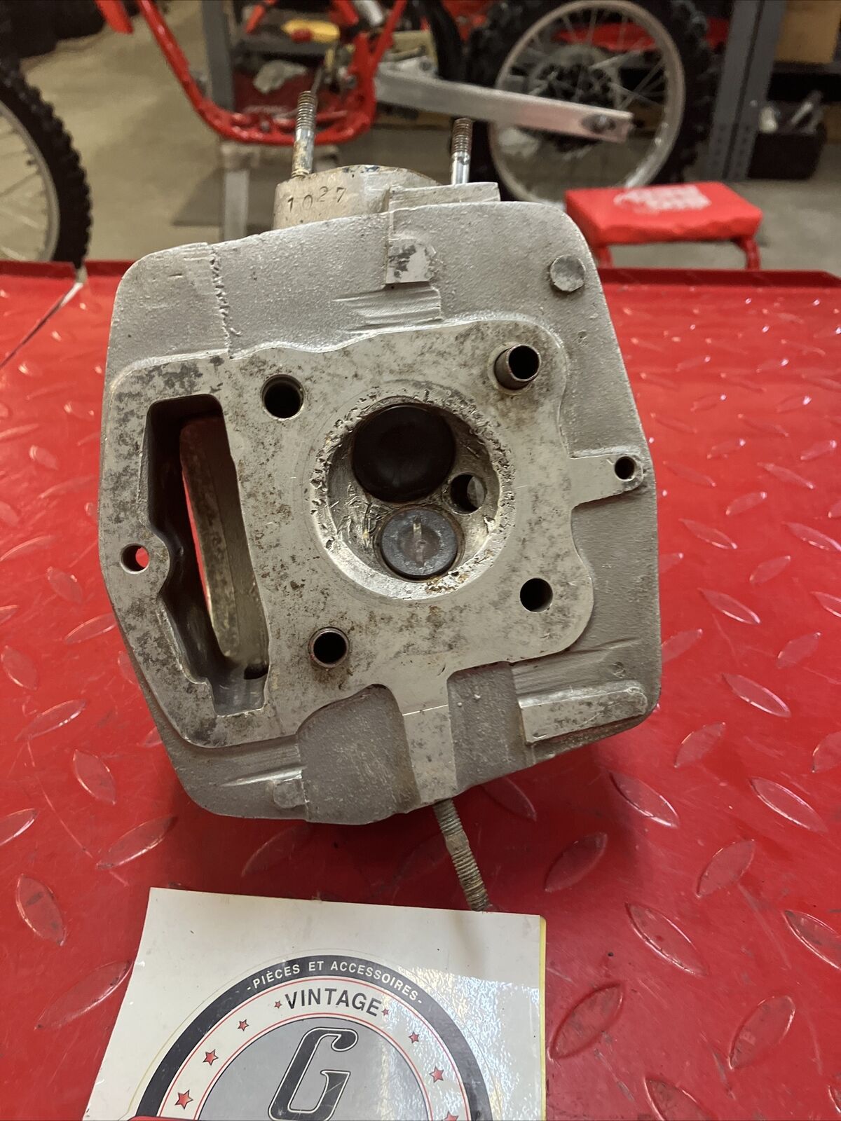 Honda TL125 1975 cylinder head 1974 1976